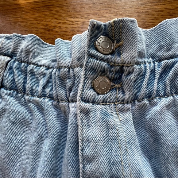 ⭐️ PacSun Paperbag Waist Denim Skirt Size MEDIUM - Picture 7 of 15
